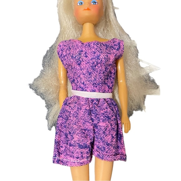 VTG 90s Steffi Love Doll Simba Toys Non Working Singing Doll Retro Jean Outfit - Picture 4 of 9